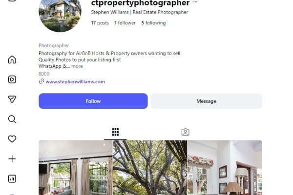 cape town real estate airbnb photography